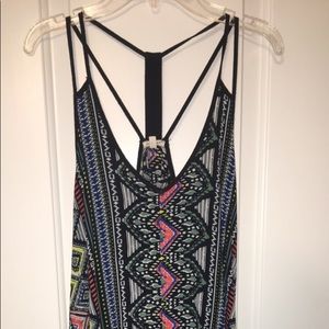 Tribal Print Short Dress